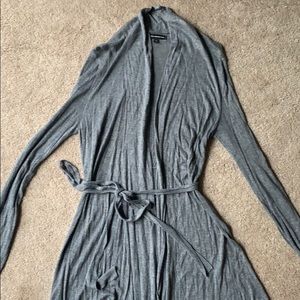 Express long wrap cardigan